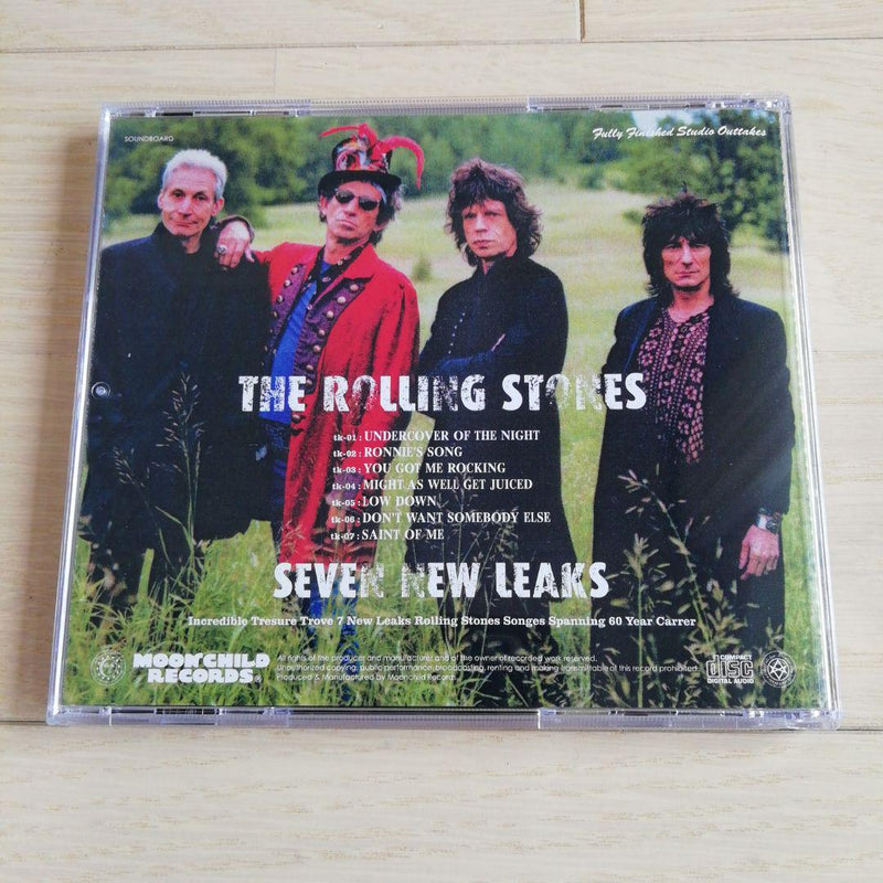 THE ROLLING STONES / FULLY FINISHED STUDIO OUTTAKES 3CD +SEVEN NEW LEAKS 1CD