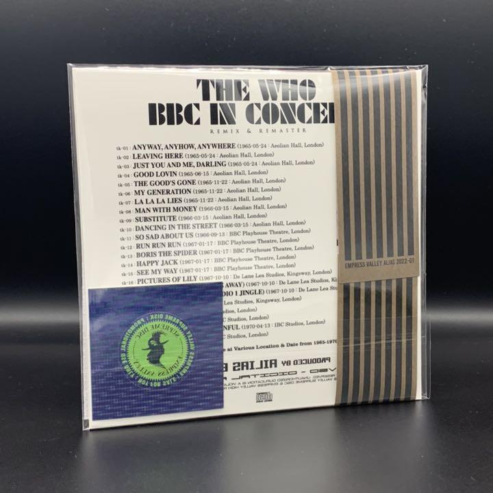 THE WHO / BBC IN CONCERT REMIX & REMASTER (1CD)