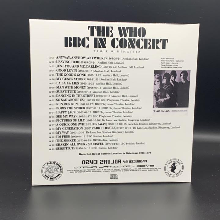 THE WHO / BBC IN CONCERT REMIX & REMASTER (1CD)