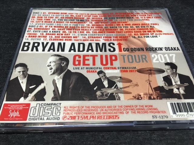 BRYAN ADAMS / GO DOWN ROCKIN' OSAKA (2CDR)