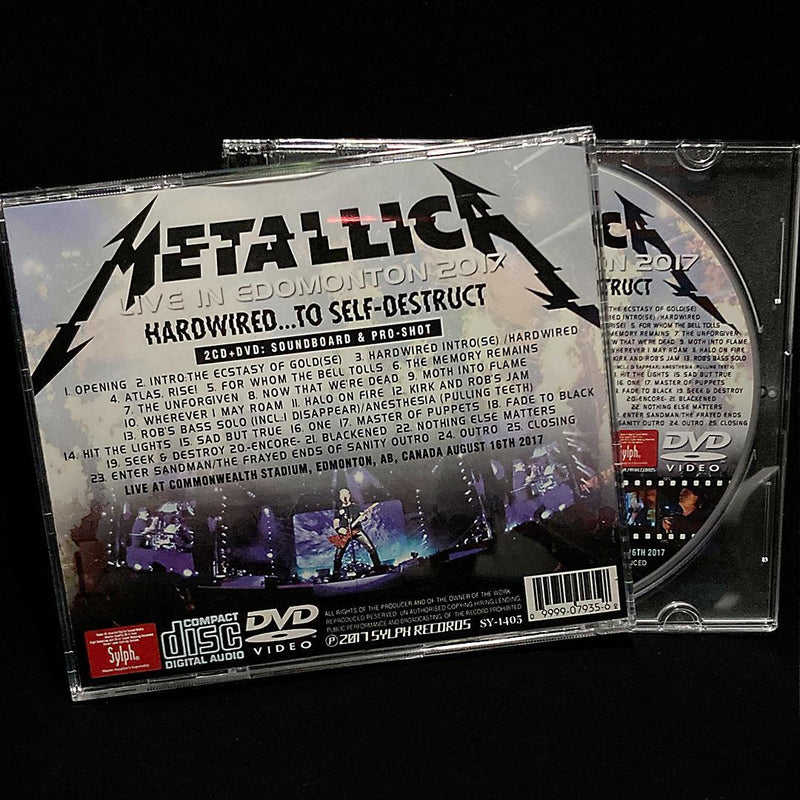 METALLICA / LIVE IN EDOMONTON 2017 (2CD+1DVD)