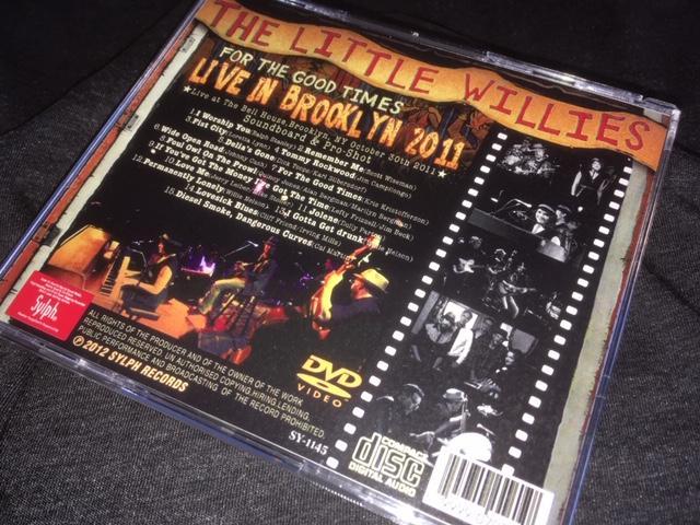 THE LITTLE WILLIES featuring Norah Jones / LIVE IN BROOKLYN 2011 (1CDR+1DVDR)