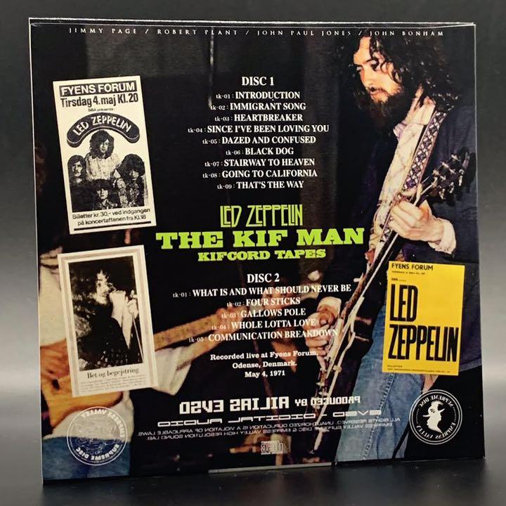 LED ZEPPELIN / THE KIF MAN THE KIF CORD TAPES (2CD) – Music Lover 