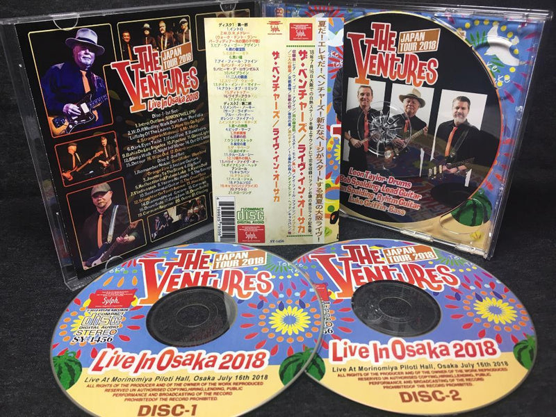 THE VENTURES / LIVE IN OSAKA 2018 (2CDR)