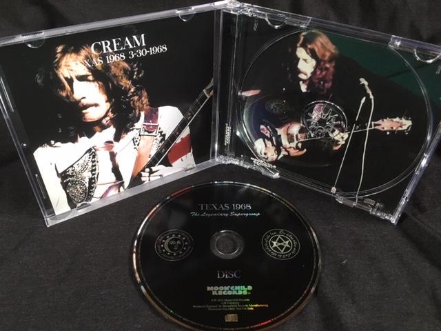 Cream / Texas 1968 Moonchild Records 1CD