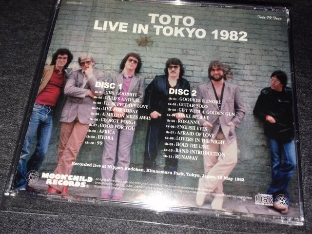 TOTO / LIVE IN TOKYO 1982 (2CD)