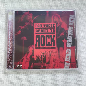 AC/DC, METALLICA, THE BLACK CROWES, PANTERA / FOR THOSE ABOUT TO ROCK MONSTERS IN MOSCOW (1DVDR)