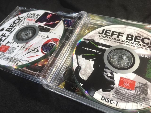 JEFF BECK / LIVE IN OSAKA NAGOYA AMAGASAKI 2017 (6CD)