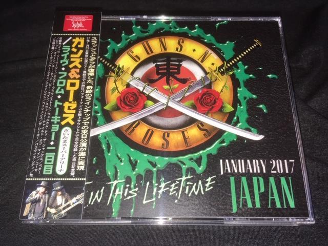 GUNS N' ROSES / LIVE FROM TOKYO DAY-2 2017 (3CDR+1DVDR)