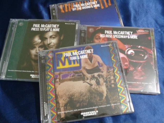 Paul McCartney / RAM & More Red Rose Speed & More Press To Play & More Off The Ground & More 4 Title set (3CD+3CD+2CD+2CD)