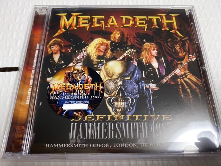 MEGADETH / DEFINITIVE HAMMERSMITH 1987 (1CD)