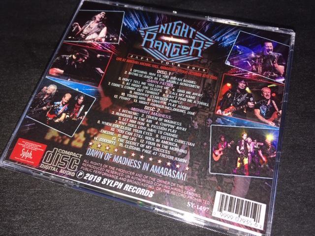 NIGHT RANGER / DAWN OF MADNESS IN AMAGASAKI (2CDR)