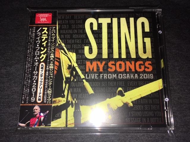 STING / MY SONGS LIVE FROM OSAKA 2019 (2CD)