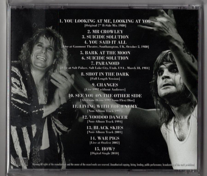 OZZY OSBOURNE / FLIPPIN' THE OTHER SIDE (1CD)