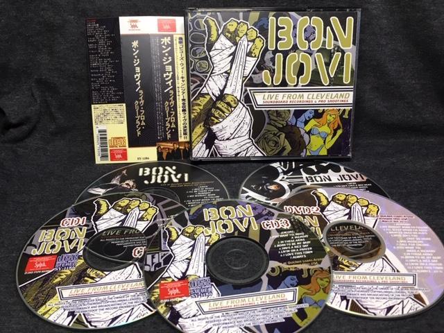 BON JOVI / LIVE FROM CLEVELAND (3CDR+2DVDR)