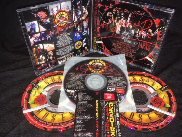 GUNS N' ROSES / LIVE FROM OSAKA 2017 (2CDR+1DVDR)