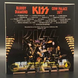 KISS / BLOODY DIAMOND 1CD Factory Silver Pressed Disc