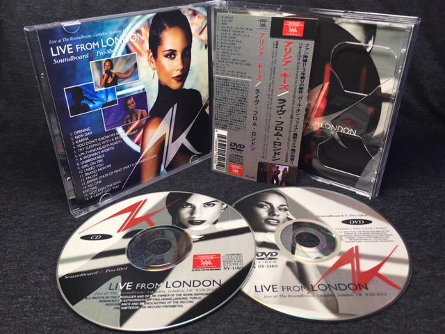 ALICIA KEYS / LIVE FROM LONDON (1CD+1DVD)