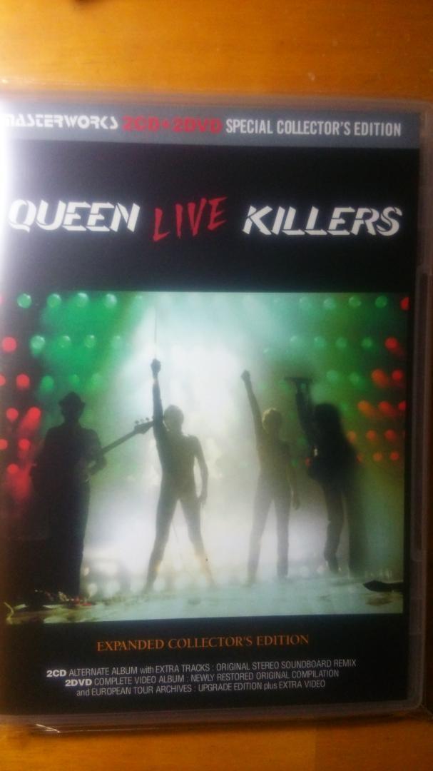 QUEEN / LIVE KILLERS EXPANDED COLLECTOR'S EDITION [2CD+2DVDR]