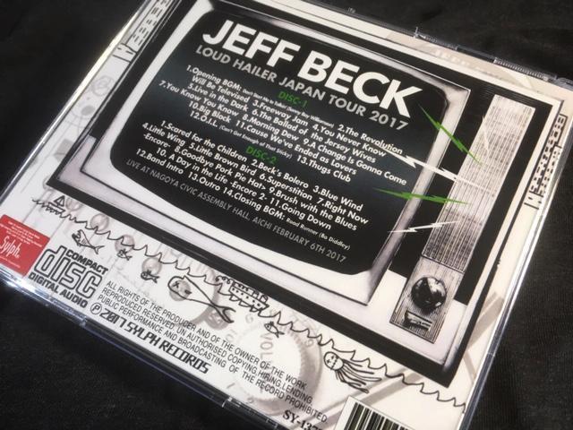 JEFF BECK / LIVE IN NAGOYA 2017 (2CD)