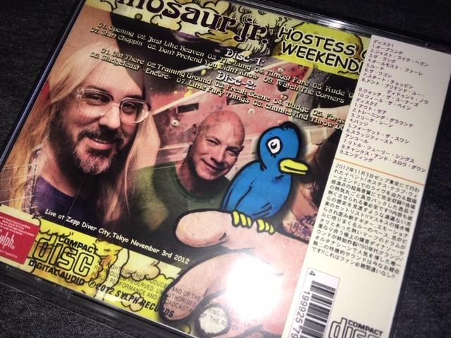 DINOSAUR JR. /  HOSTESS CLUB WEEKENDER LIVE (2CD)