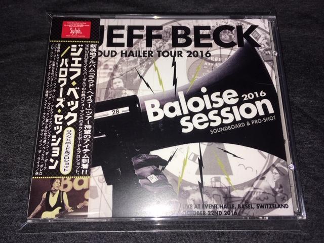 JEFF BECK / BALOISE SESSION 2016 (1CDR+1DVDR)
