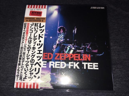 Led Zeppelin The Red FK Tee CD 2 Discs 12 Tracks Empress Valley Hard Rock Music