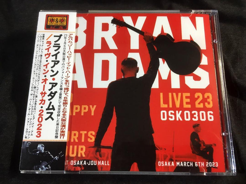 BRYAN ADAMS / OSK0308 LIVE IN OSAKA 2023 (2CDR)