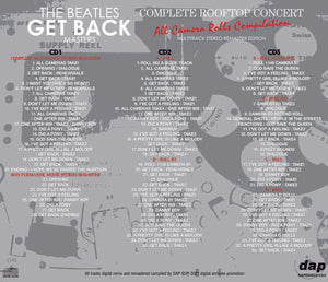 THE BEATLES/GET BACK MASTERS-COMPLETE ROOFTOP CONCERT-(3CD)
