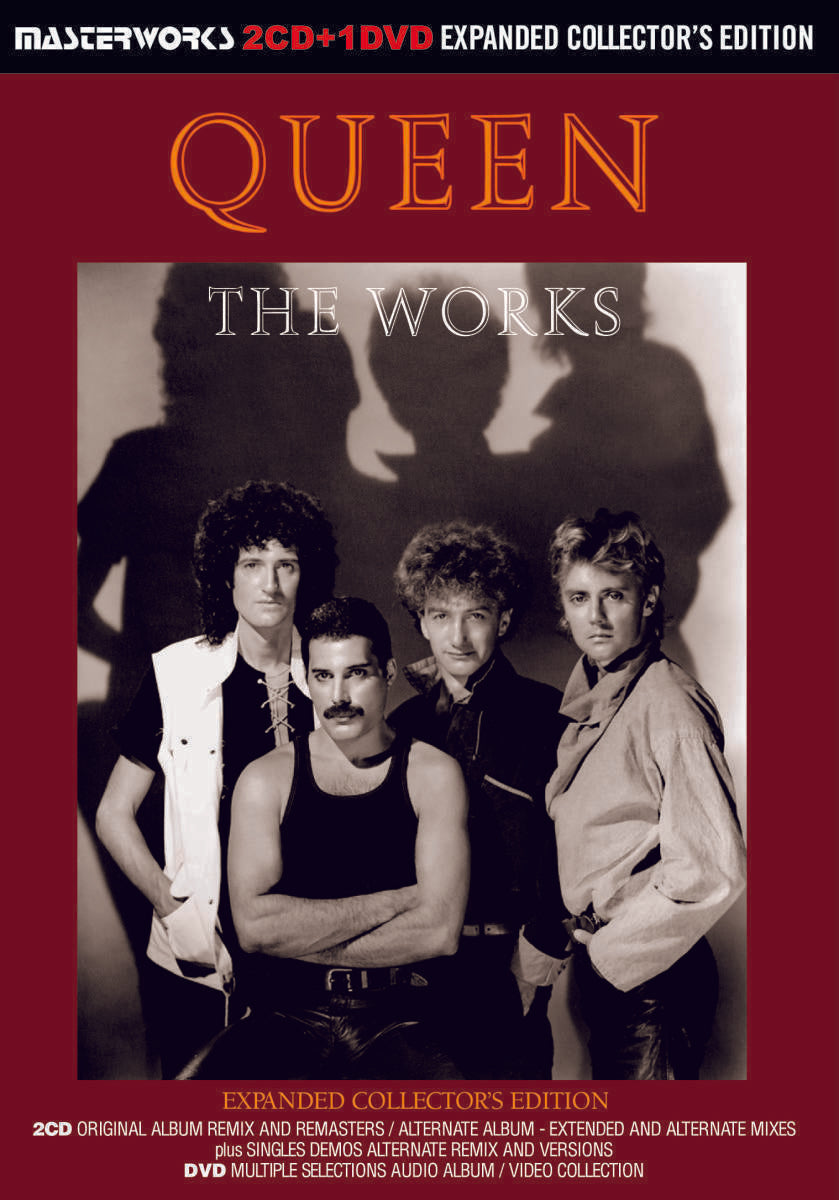 Queen The Works Expanded Collector's Edition 2 CD 1 DVD Tall Case Masterworks