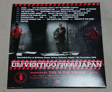 Load image into Gallery viewer, U2 EC WAS HERE Vertigo 2006 Saitama Arena Japan DVD Empress Valley EVSD Music

