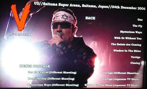 U2 EC WAS HERE Vertigo 2006 Saitama Arena Japan DVD Empress Valley EVSD Music
