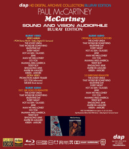 Paul McCartney 2018 DAP 5 Set Band On The Run Ram Venus And Mars Blu-ray 6 Discs