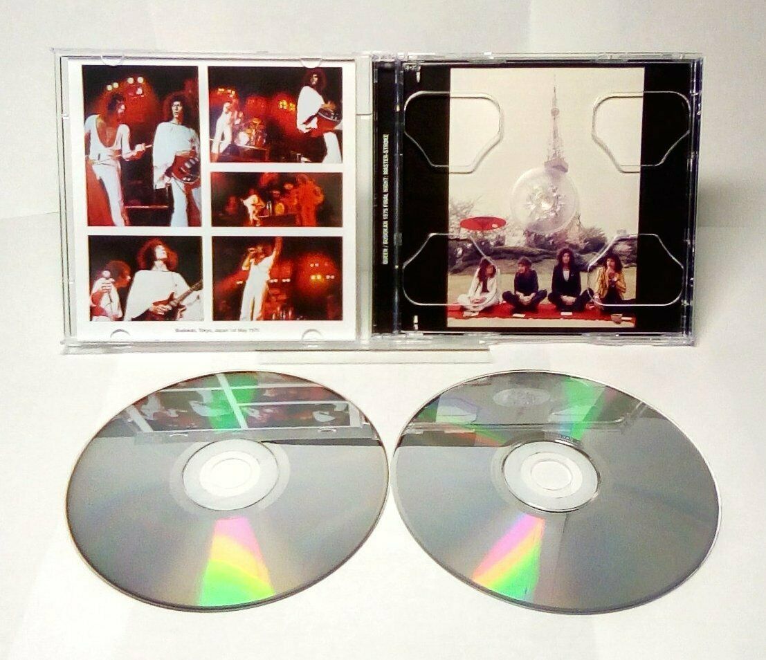 Queen Budokan 1975 Final Night CD 2 Discs Master Stroke Tokyo Japan May 1975