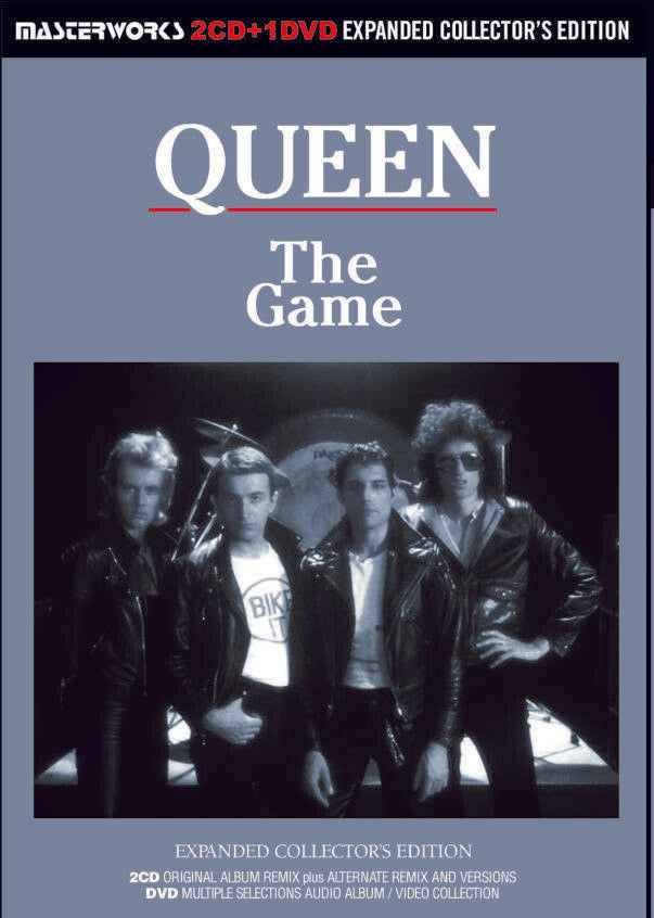 Queen The Game Expanded Collector's Edition 2CD 1DVD MASTERWORKS Tall Case