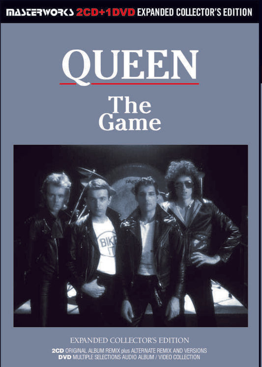 Queen The Game Expanded Collector's Edition 2CD 1DVD MASTERWORKS Tall Case