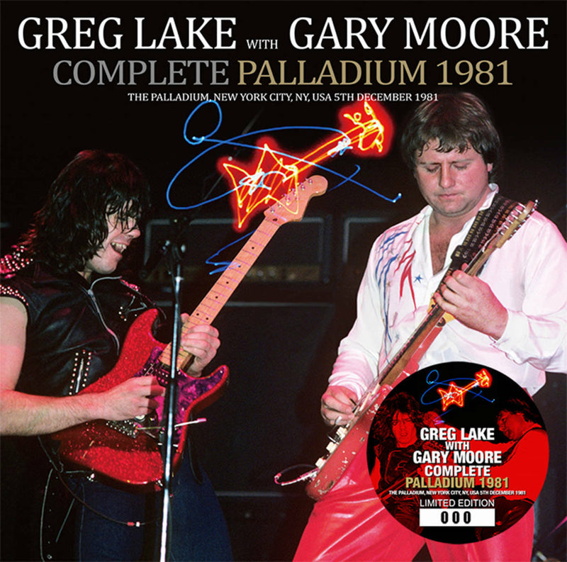 GREG LAKE with GARY MOORE COMPLETE PALLADIUM 1981 1CD