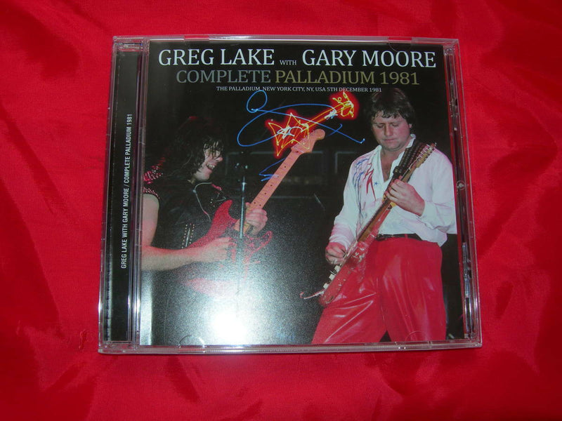 GREG LAKE with GARY MOORE COMPLETE PALLADIUM 1981 1CD