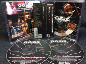 Oasis Tour 2002 Come On CD 2 Disc Japan Tokyo Yoyogi September and Osaka October