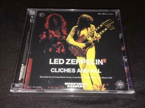Led Zeppelin Cliches And All CD 3 Discs Long Beach California 1978 Moonchild