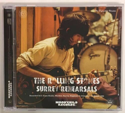 The Rolling Stones Surrey Rehearsals 1968 CD 14 Tracks Cover Type A Moonchild