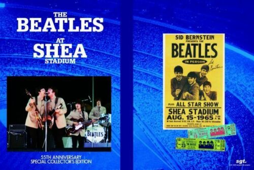 The Beatles At Shea Stadium 55th Anniversary Collectors Edition 2 CD 2 DVD Set