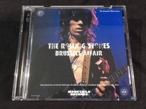 The Rolling Stones Brussels Affair 1973 C cover 2 CD Forest National Belgium