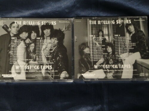 The Rolling Stones Woodstock Tapes #1 & #2 Studio Sessions 1978 Moonchild 4 CD