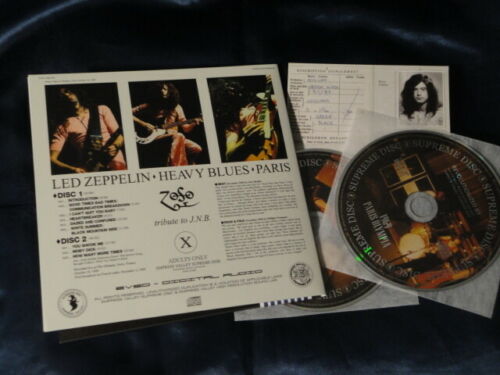 Led Zeppelin Heavy Blues Limited Edition CD 2 Discs 7 inch Size 